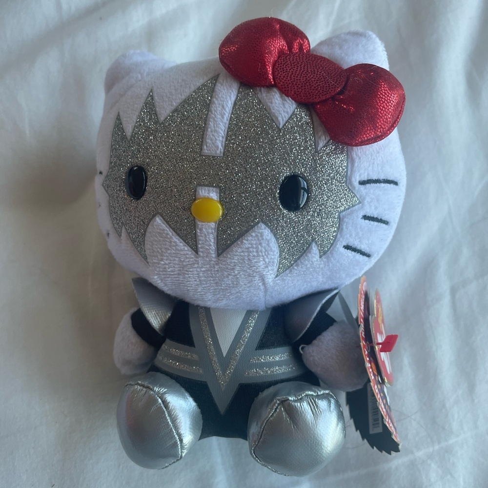 hello kitty kiss band TY plush sanrio